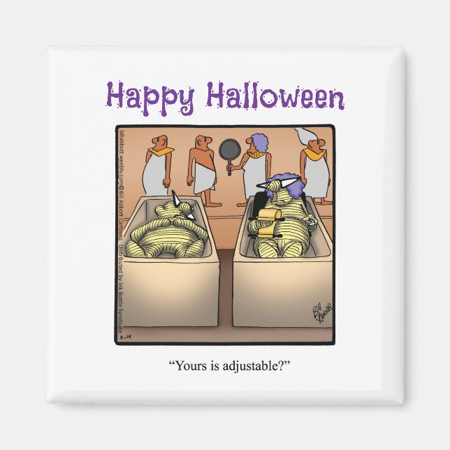 Halloween Hilarious Humour magnet cadeau (Devant)