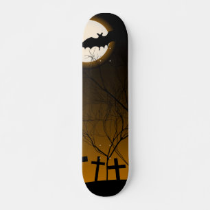 Halloween-Hintergrund Skateboard