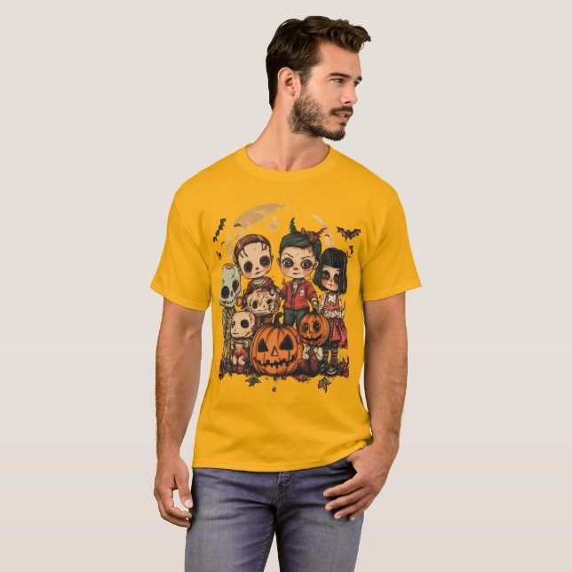 Halloween 🎃 Hinterzimmer T-Shirt (Vorne ganz)
