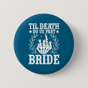 Halloween-Hochzeit bis dass der Tod uns scheidet B Button