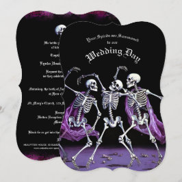 Halloween-Hochzeit des Schwarzen Todes