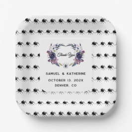 Halloween Hochzeit Pappteller