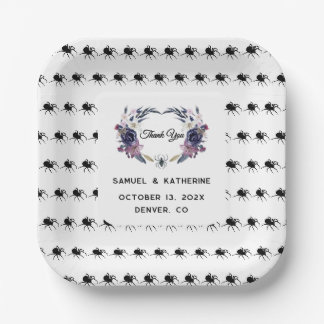 Halloween Hochzeit Pappteller