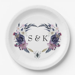 Halloween Hochzeit Pappteller