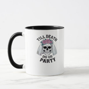 Halloween-Hochzeit Spooky - Bis dass der Tod uns f Tasse