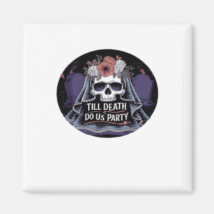 Halloween-Hochzeit Spukhochzeit Halloween-Party T Magnet