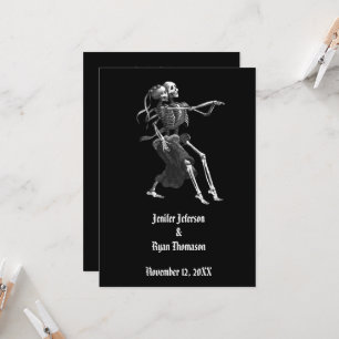 Halloween-Hochzeitseinladung Einladung