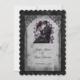 Halloween-Hochzeitseinladung Einladung