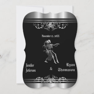 Halloween-Hochzeitseinladung Einladung