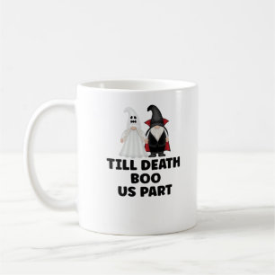 Halloween Hochzeitsjubiläum - Bis der Tod uns sche Kaffeetasse