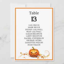 Halloween Hochzeitstabelle für Beängstigende Baumt