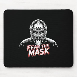 Halloween Hockeyspieler Strafbox Hockey Torwart Mousepad