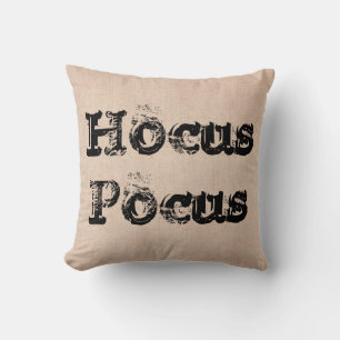 Halloween Hocus Pocus Hexenburlap Kissen