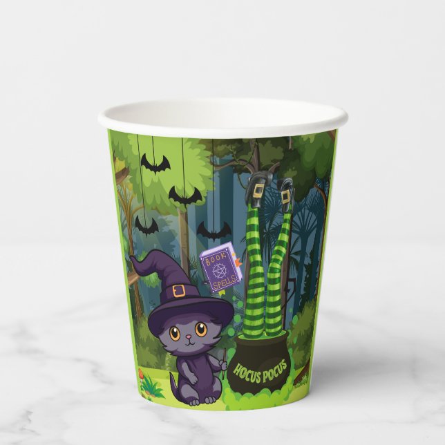 Halloween Hocus Pocus Pappbecher (Rückseite)