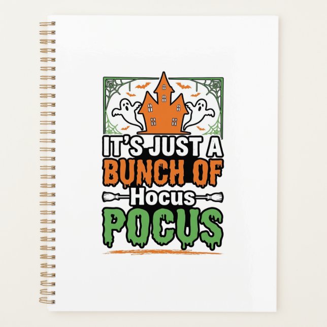 Halloween Hocus Pocus Zitat Vektor Design_1 Planer (Vorderseite)
