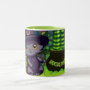 Halloween Hocus Pocus Zweifarbige Tasse