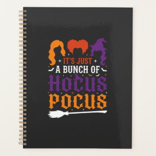 Halloween Hokuspokus Hexen-Typografie Vektor Planer