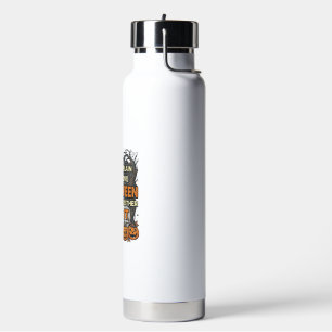 Halloween Holen Sie es Gruselig Baum Kürbisse Fled Trinkflasche