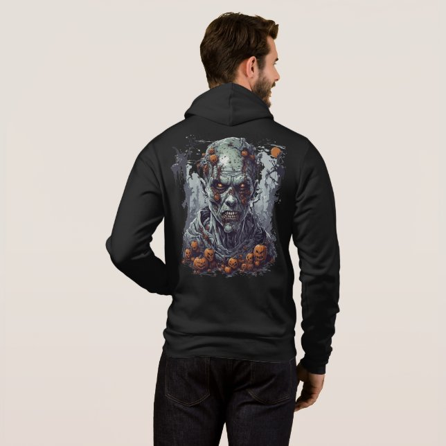 Halloween Hoodie (Schwarz voll)