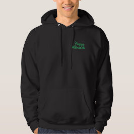 Halloween Hoodie, Schwarz mit Jack-o-Lantern Hoodie