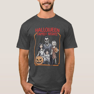 Halloween Horror Familienabende T-Shirt