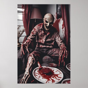 Halloween Horror Movies, Bloody Nightmare Horror Poster