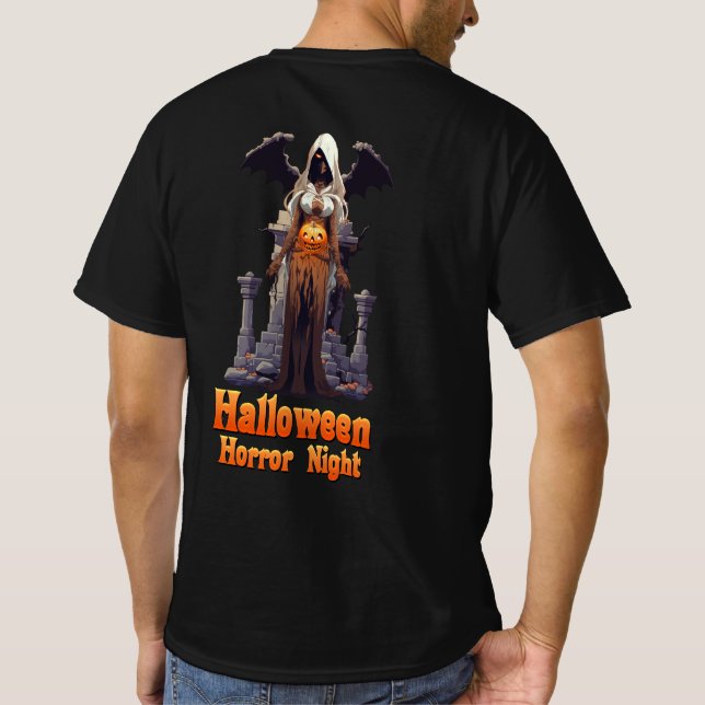 Halloween Horror Night T-Shirt (Rückseite)