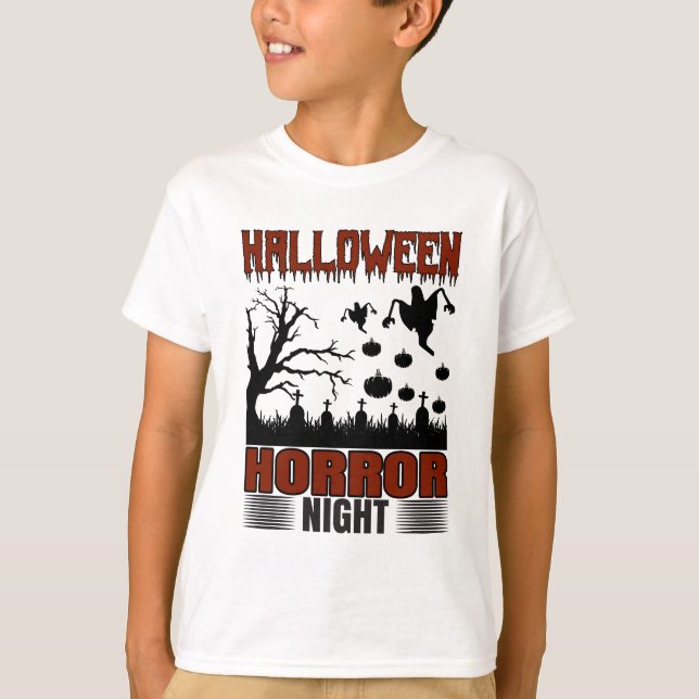 Halloween Horror Night T-Shirt (Vorderseite)