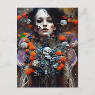 Halloween Horror Postcard Postkarte