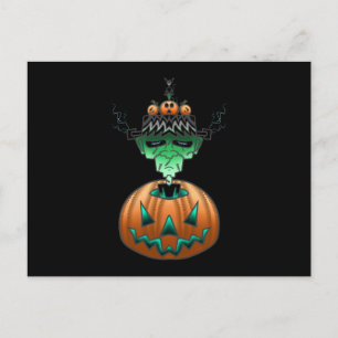 Halloween Horror Punk Postkarte