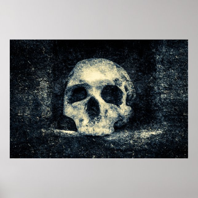 Halloween Horror Skull Poster (Vorne)