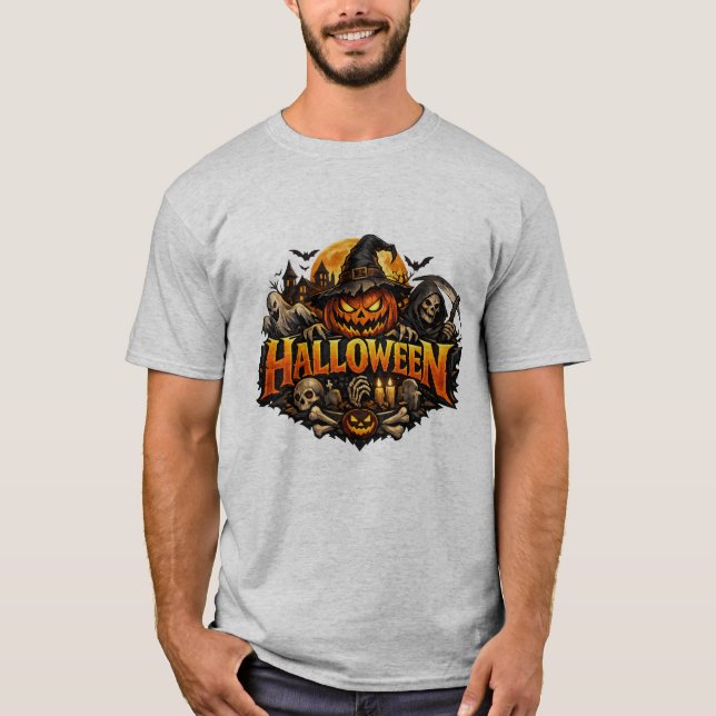 Halloween-Horror T-Shirt (Vorderseite)