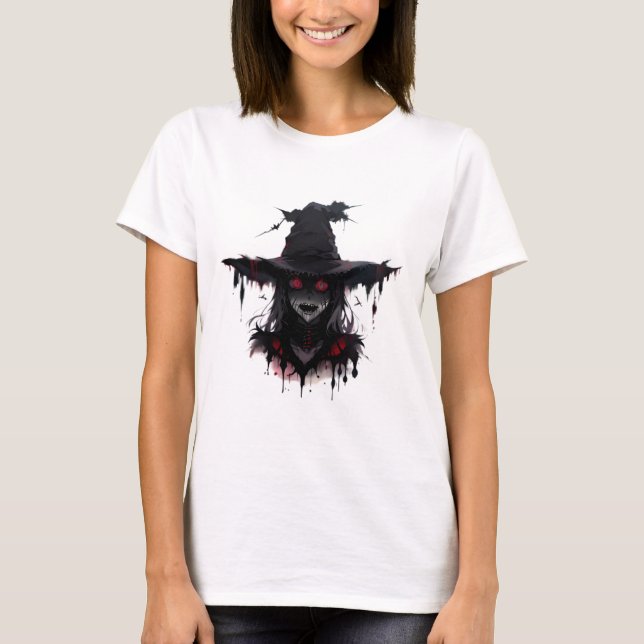 Halloween-Horror-T-Shirt T-Shirt (Vorderseite)