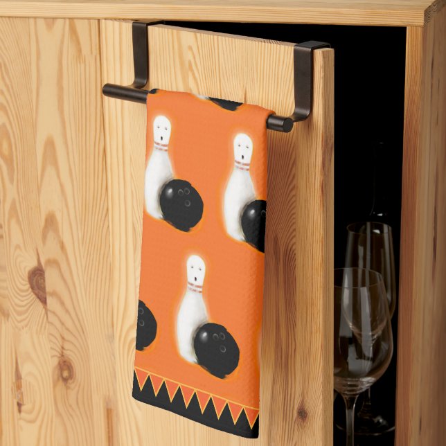 Halloween Hostess Gift Decor Geschirrtuch (Drittel gefaltet)