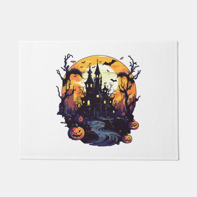 Halloween House Fußmatte (Vorderseite)