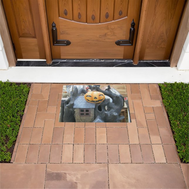 Halloween House Fußmatte (Außenbereich)