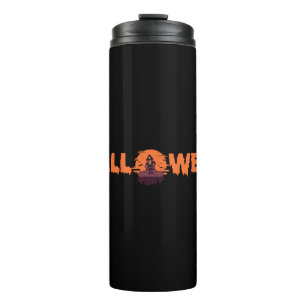 Halloween House Thermosbecher