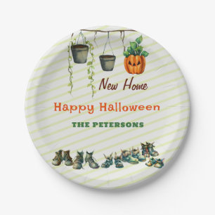 Halloween Housewarming Party Gremlin Shoes Pflanze Pappteller
