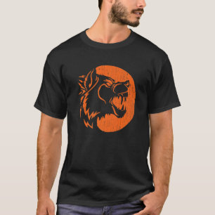 Halloween Howling Werewolf Fangs Pumpkin-Jack T-Shirt