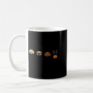 Halloween-Hund-Geister-Mops-Labrador-Dachshund-Ter Kaffeetasse