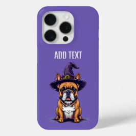 Halloween Hund mit einem Hexenhut Case-Mate iPhone Hülle
