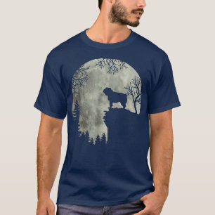 Halloween Hund Mops T-Shirt Mops Hundebahn Howl in