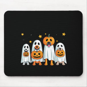 Halloween-Hunde gruselige Vibes Mousepad