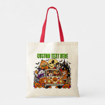 Halloween-Hunde Retro-Van Rote Griffe Custom
