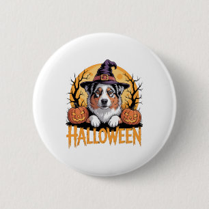 Halloween-Hundefreundes Spaß-Stimmungskostüm für P Button