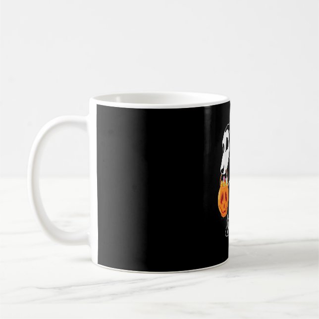 Halloween-Hundekostüm Kaffeetasse (Links)