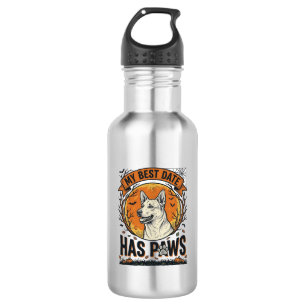 Halloween-Hundeshirt für stolze Haustierbesitzer Edelstahlflasche