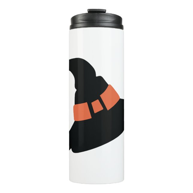 Halloween-Hut Thermosbecher (Vorderseite)