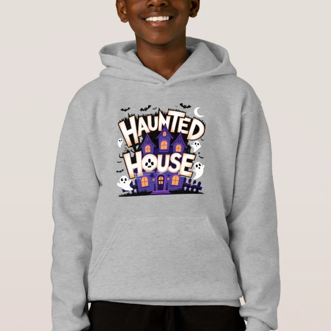 Halloween - Hütte Hoodie (Vorderseite)