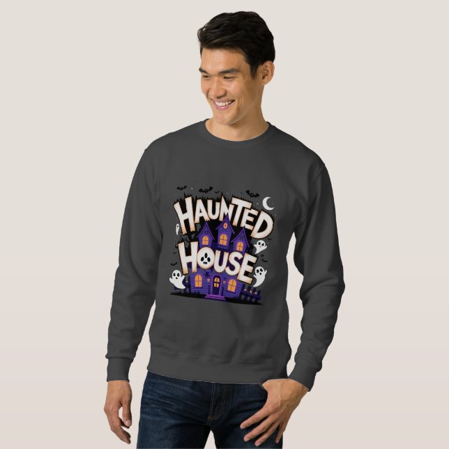 Halloween - Hütte Sweatshirt (Vorne ganz)